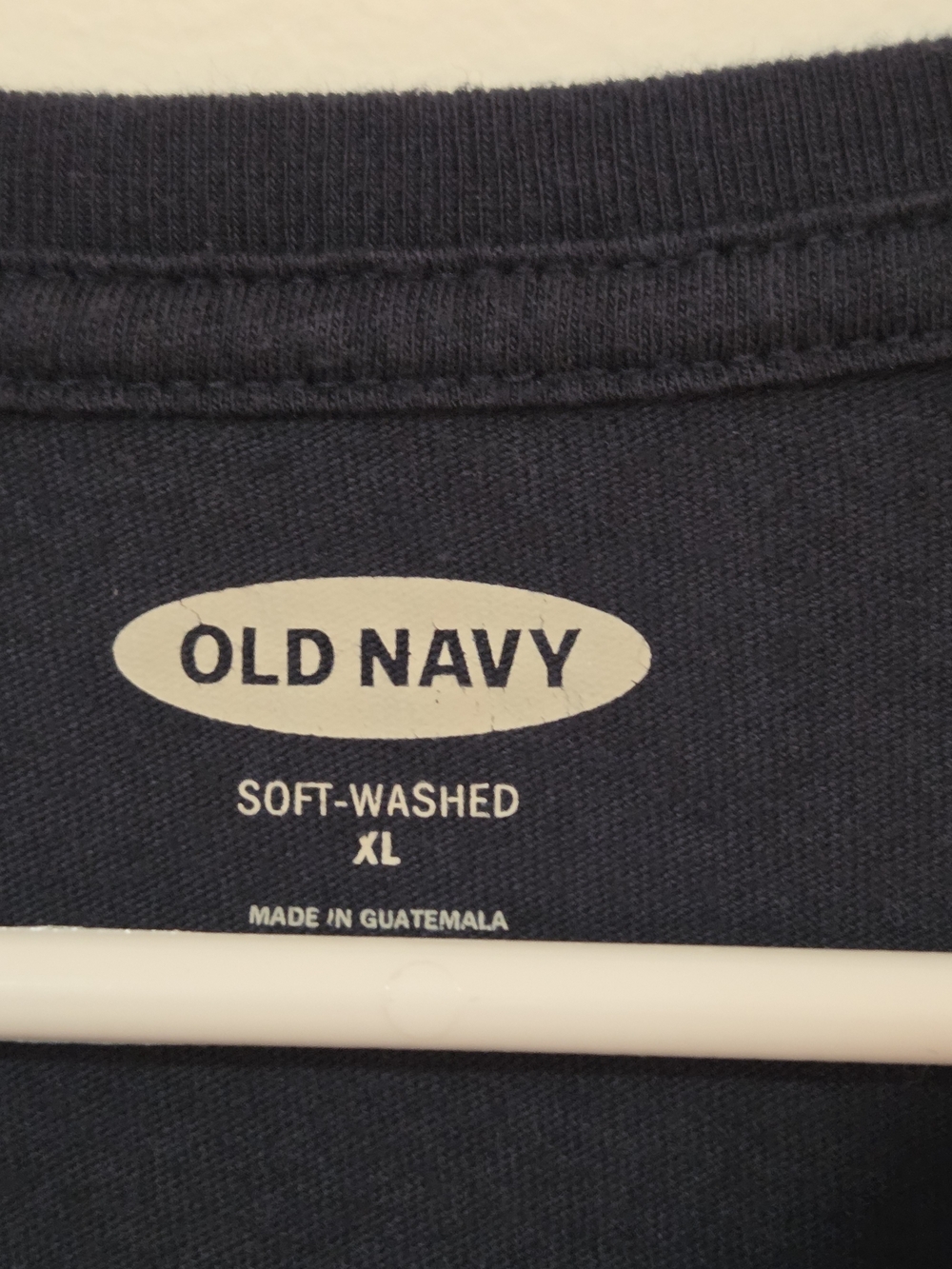 Old Navy Navy Tee with Orange Sunset Mountain Graphic XL - Picture 4 of 8